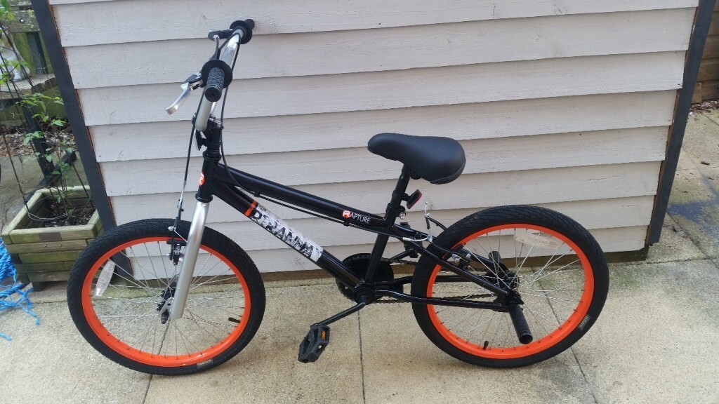 piranha 20 inch rapture bmx bike